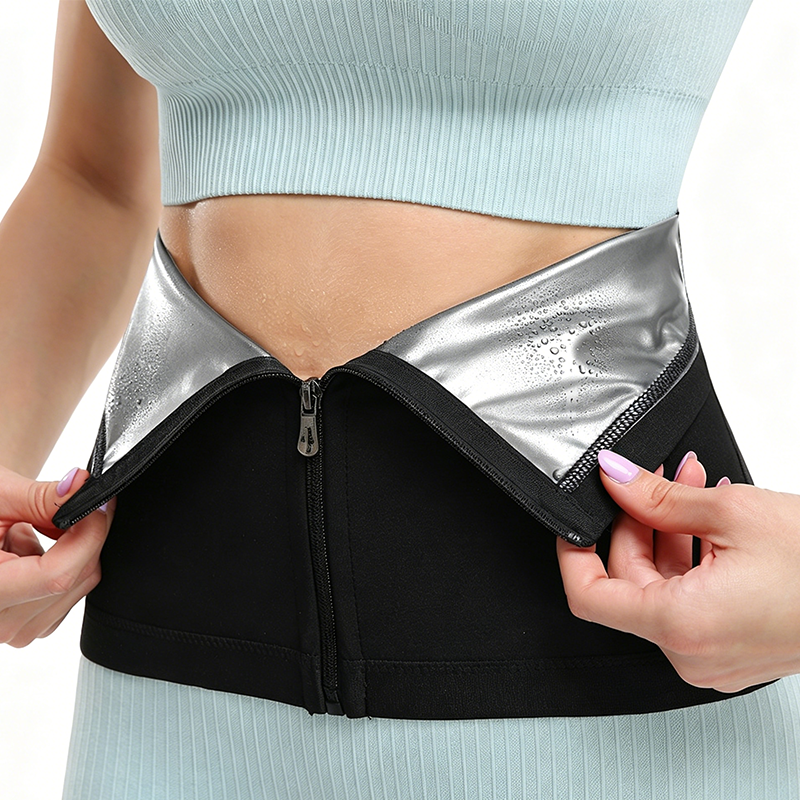 Schweiß-Taille Gürtel – Figurformend, Rückenstütze & Sauna Effekt 🔥 Für Fitness & Alltag