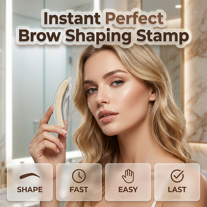 Einfaches Augenbrauenform-Stempel-Set – perfekt für symmetrische Brauen in Sekunden – ideal für Anfänger & schnelles Make-up👁️✨