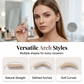 Einfaches Augenbrauenform-Stempel-Set – perfekt für symmetrische Brauen in Sekunden – ideal für Anfänger & schnelles Make-up👁️✨