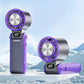 Tragbarer 3-in-1-Kühlventilator mit Digitalanzeige – kühlt, befeuchtet & beleuchtet – ideal für Reisen, Büro & warme Tage🌀💧