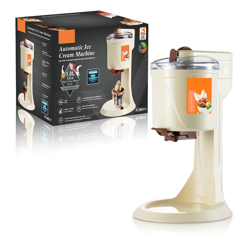 ❄️ 50 % Rabatt – Tragbare Eismaschine für Zuhause – 4-in-1 für Eiscreme, Joghurt, Sorbet & Slush, automatisch & kompakt 🍦🍨