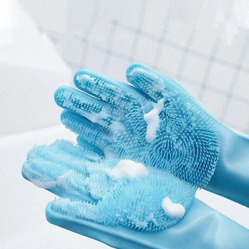 Pet Grooming Massage Five-Finger Gloves