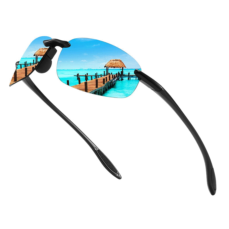 Unisex-Sonnenbrille – extrem leicht, polarisiert & UV-schützend – ideal für Alltag, Sport & Reisen🕶️☀️