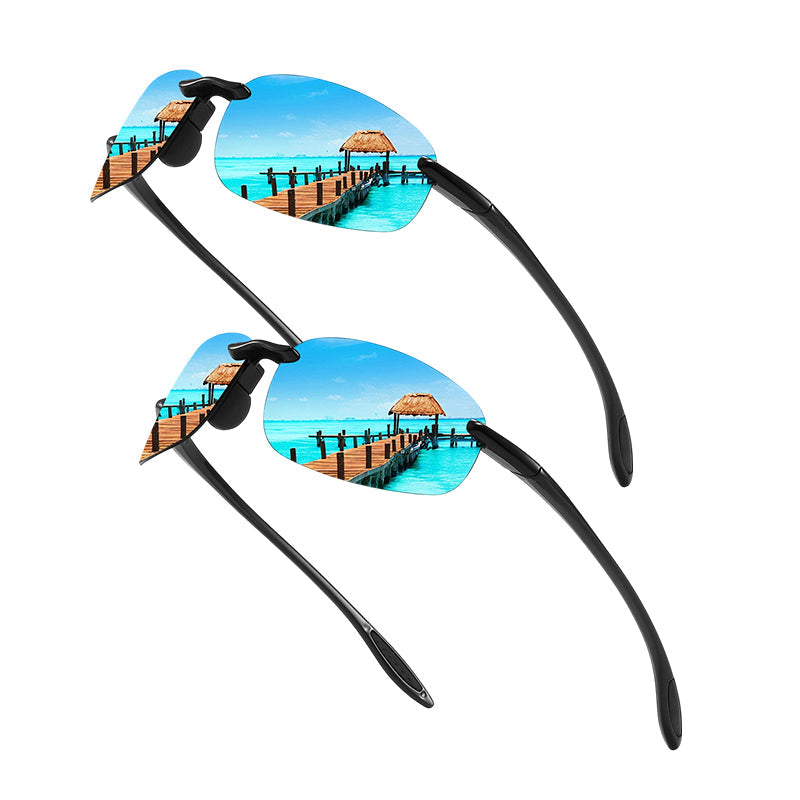 Unisex-Sonnenbrille – extrem leicht, polarisiert & UV-schützend – ideal für Alltag, Sport & Reisen🕶️☀️