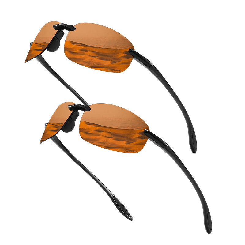 Unisex-Sonnenbrille – extrem leicht, polarisiert & UV-schützend – ideal für Alltag, Sport & Reisen🕶️☀️