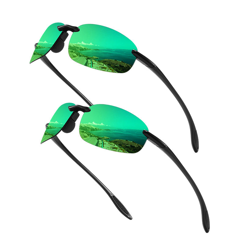 Unisex-Sonnenbrille – extrem leicht, polarisiert & UV-schützend – ideal für Alltag, Sport & Reisen🕶️☀️