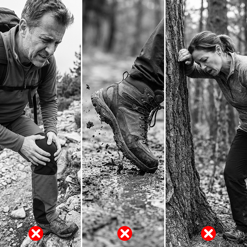 Verstellbarer Trekkingstock aus Aluminiumlegierung 🏔️ Leicht & Stabil für Wandern und Outdoor