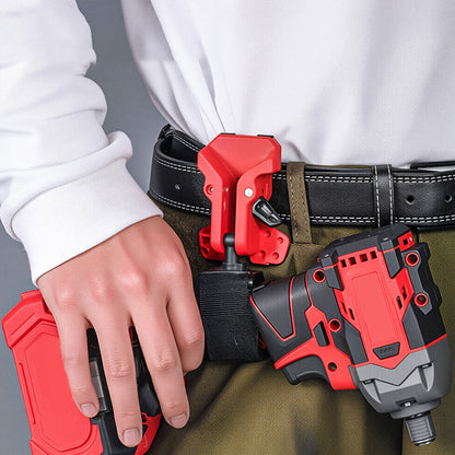 🔥Tragbares selbstverriegelndes Holster⚡für Elektrowerkzeuge🔧 Werkzeuggürtel Halterung Universal Werkzeughalter Tasche🛠️