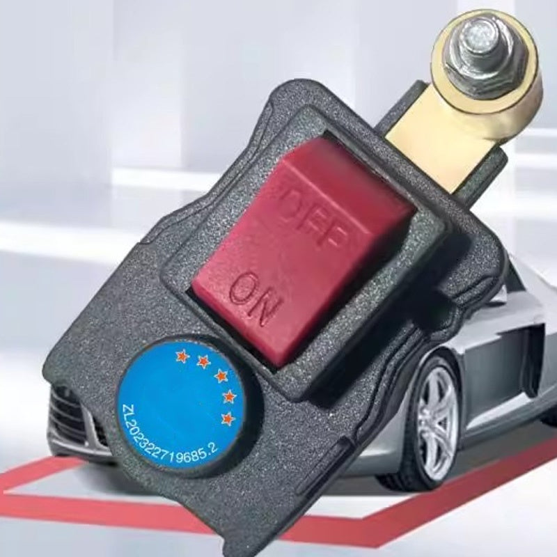 T-förmiger Batteriehauptschalter fürs Auto – mit digitaler Spannungsanzeige, reines Kupfer – ideal als Diebstahlschutz & zur Wartung🚗⚡