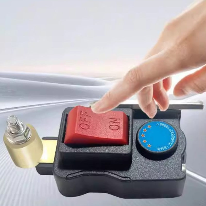 T-förmiger Batteriehauptschalter fürs Auto – mit digitaler Spannungsanzeige, reines Kupfer – ideal als Diebstahlschutz & zur Wartung🚗⚡