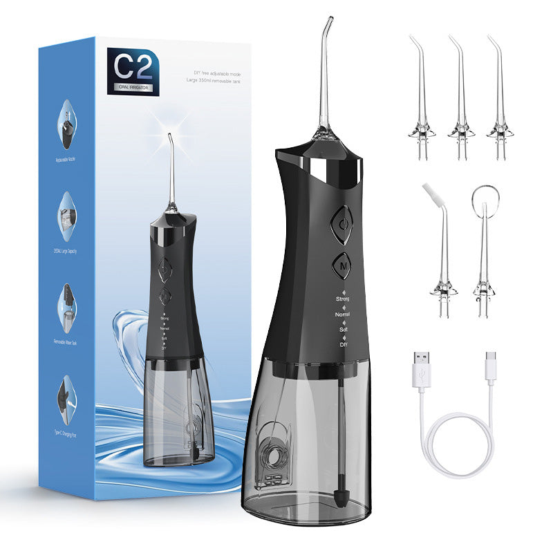 📢📢Letzter Tag – 50 % Rabatt!! ⏰Tragbarer Zahnreiniger – Elektrische Munddusche 🦷 Saubere & Frische Mundhygiene