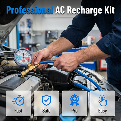 Klimagas Nachfüllschlauch für Auto – Universal R134A R12 R22 🔧 Für Kfz Klimaservice
