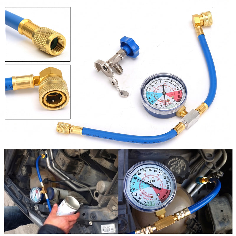 Klimagas Nachfüllschlauch für Auto – Universal R134A R12 R22 🔧 Für Kfz Klimaservice