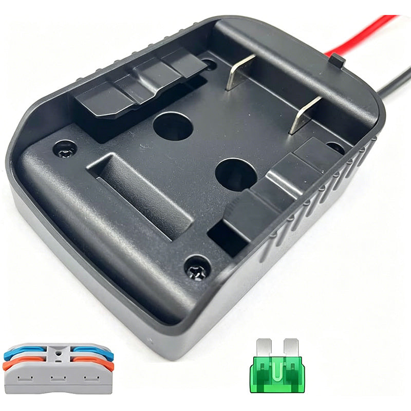 🔧 50% RABATT! 🔋 Power Wheels Adapter für DeWalt 18V/20V Akku – Mit Schalter, Sicherung & einfach anzuschließen – Ideal für Kinderfahrzeuge & DIY-Projekte 🚗