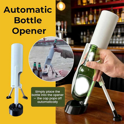 Elektrischer Flaschenöffner mit Ein-Tasten-Automatik – leise, zuverlässig & griffschonend🍾