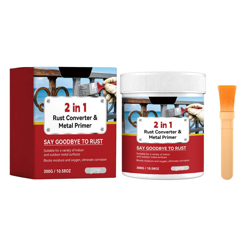 🔧 2-in-1 Rostumwandler & Grundierung – wandelt Rost in Schutzschicht um, überlackierbar, für Auto & Metall