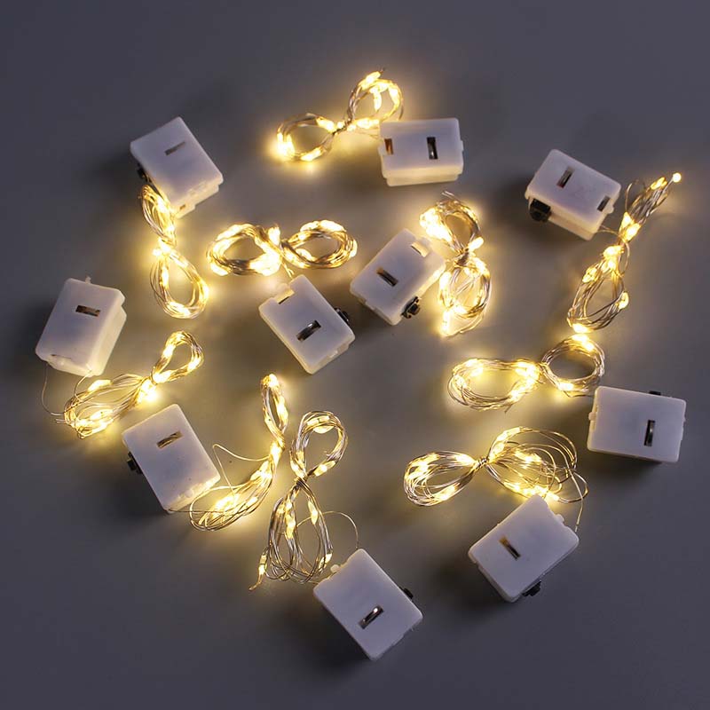 Batteriebetriebene Lichterkette ✨Dekorative LED-Lichterkette für Zuhause & Partys