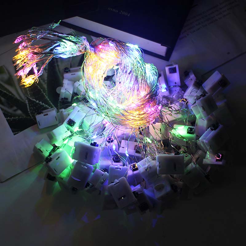 Batteriebetriebene Lichterkette ✨Dekorative LED-Lichterkette für Zuhause & Partys