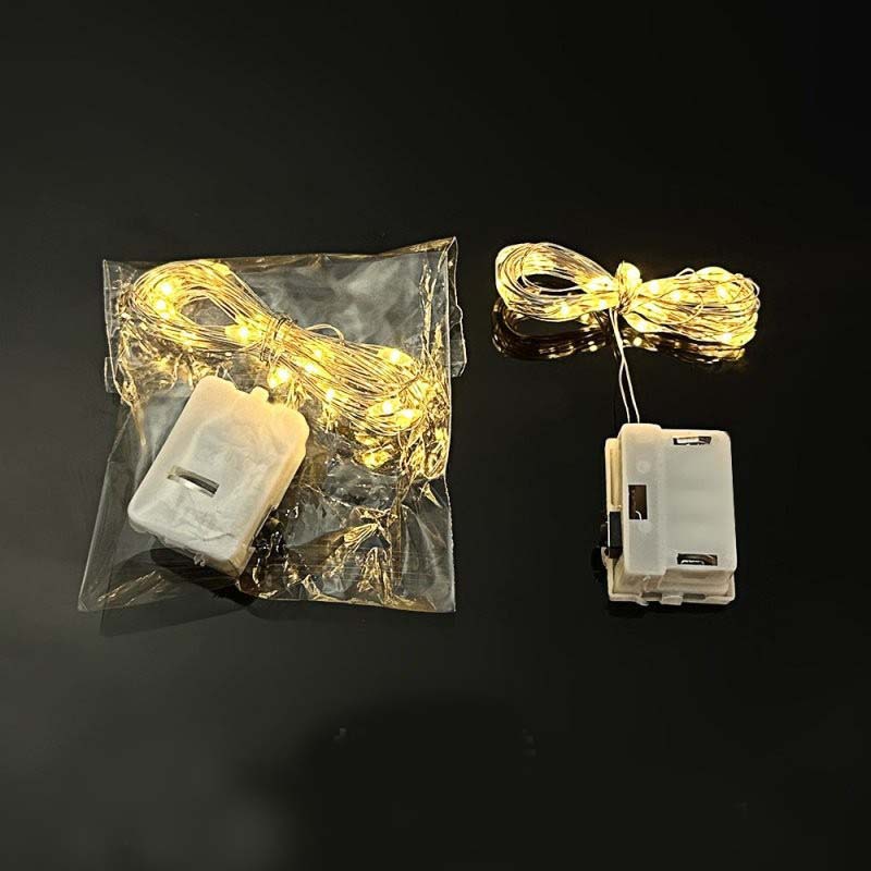 Batteriebetriebene Lichterkette ✨Dekorative LED-Lichterkette für Zuhause & Partys
