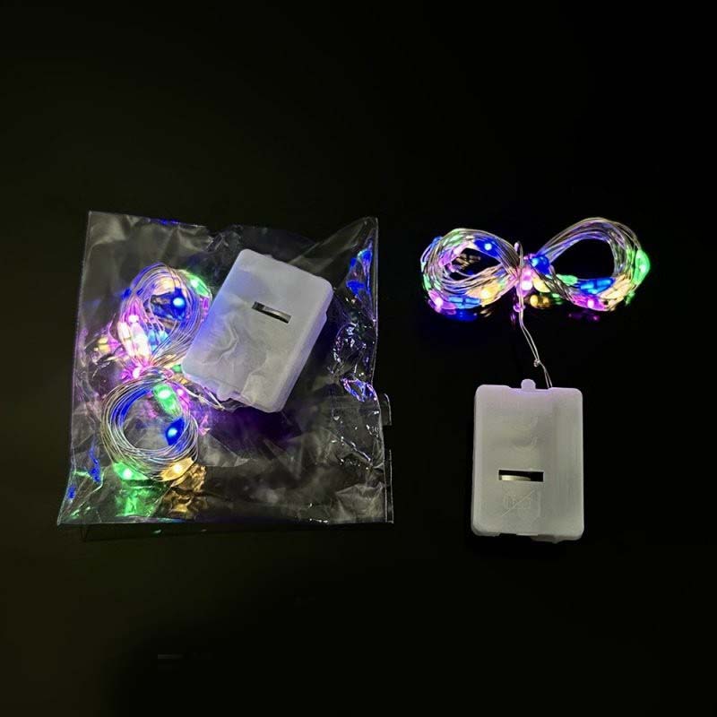 Batteriebetriebene Lichterkette ✨Dekorative LED-Lichterkette für Zuhause & Partys