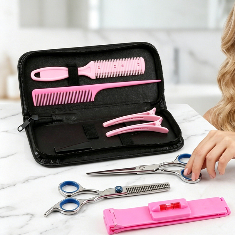✂️💇 Professionelles Friseurscheren-Set – Präzise Haarschneidescheren für Zuhause & Salon