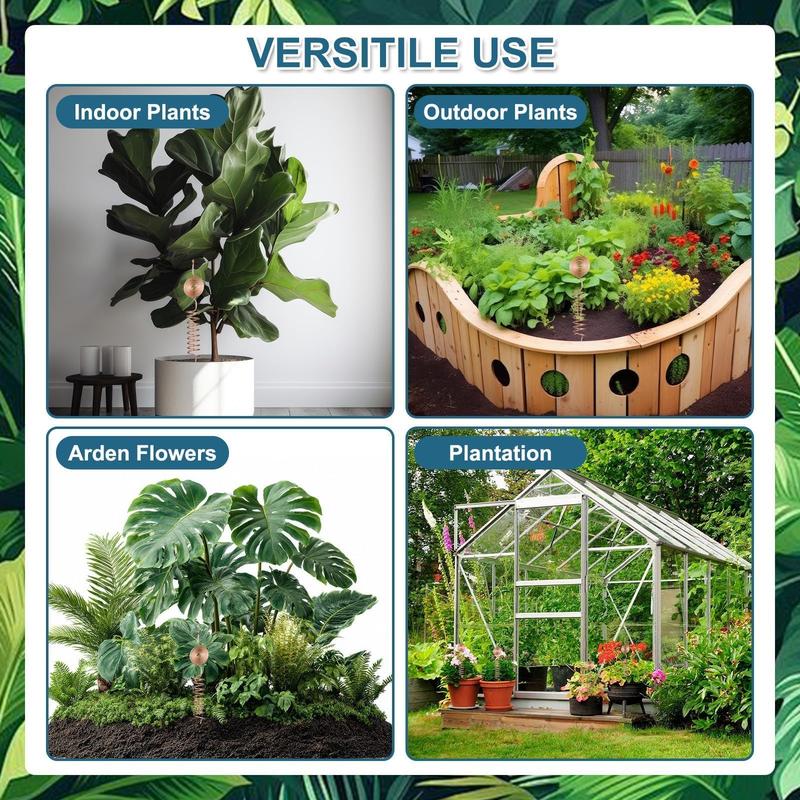 Kupfer Gartenantenne für Electroculture 🌱 Natürliches Pflanzenwachstum & Gartenhilfe