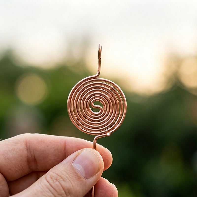 Kupfer Gartenantenne für Electroculture 🌱 Natürliches Pflanzenwachstum & Gartenhilfe