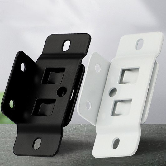 2-in-1 Metallwinkel Verbinder 🔩 Für Regalböden, Schränke & Holzplatten