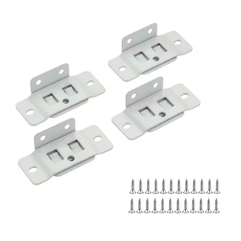 2-in-1 Metallwinkel Verbinder 🔩 Für Regalböden, Schränke & Holzplatten
