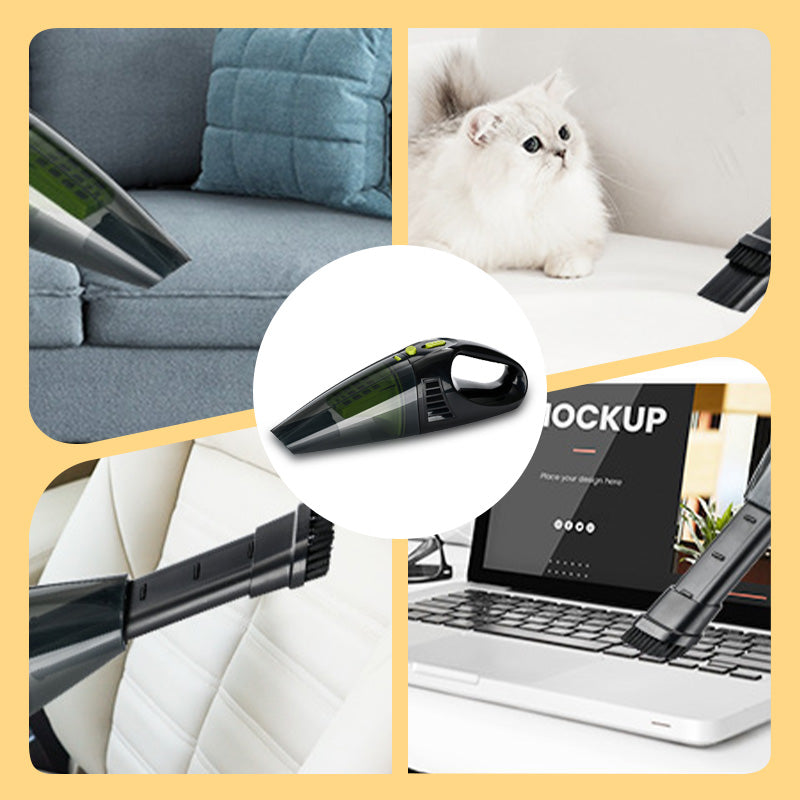 🧹 LIMITIERTES ANGEBOT 50% RABATT! ✨ Kabelloser Autostaubsauger – Leistungsstark, Nass/Trocken, Vielzubehör 🚗