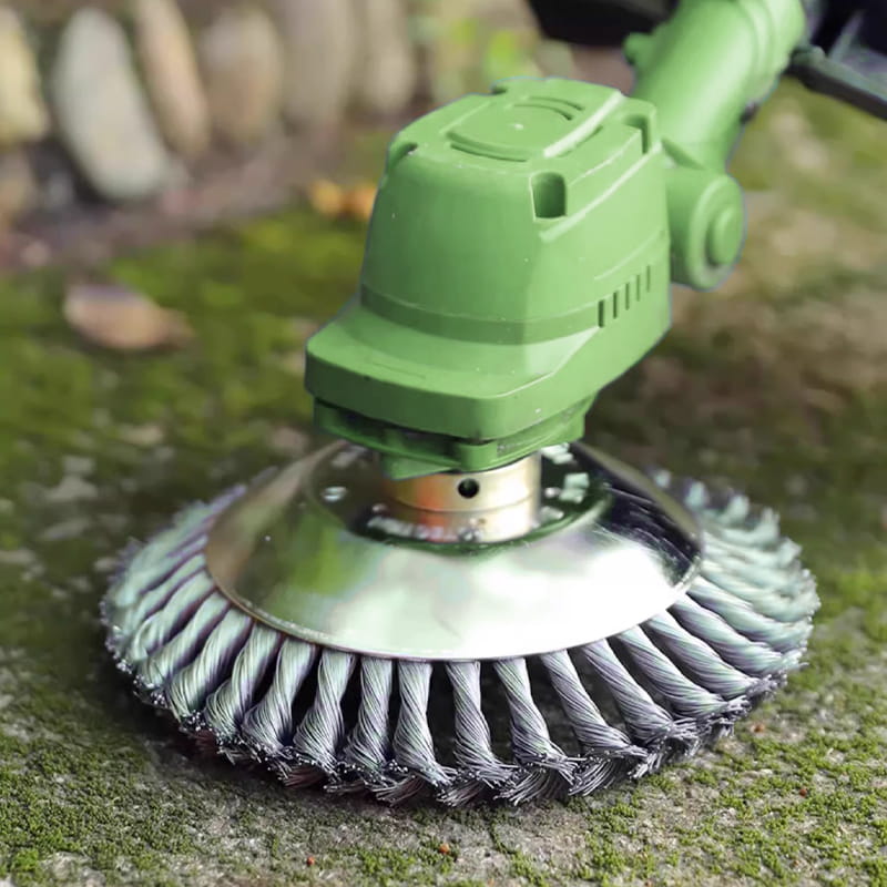 🔧 Mähkopf-Set mit Stahldraht – 6 Zoll & 8 Zoll, vielseitig für Rasenmäher, Unkrautentfernung & Reinigung 🌿