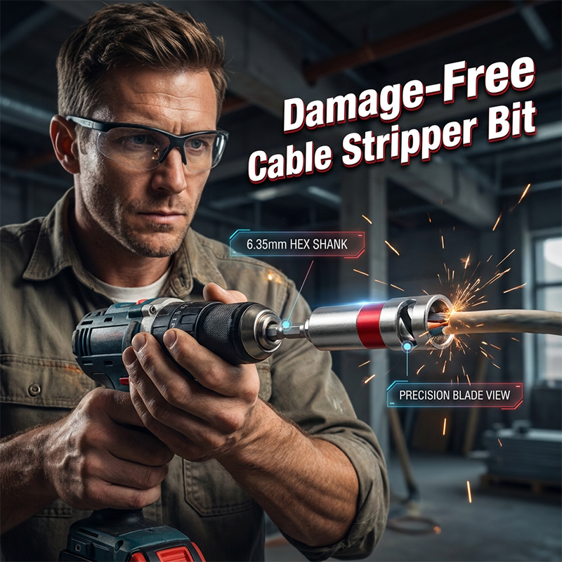 Professioneller Kabel Abisolierer ⚡ Für Elektroinstallation & Heimwerker geeignet