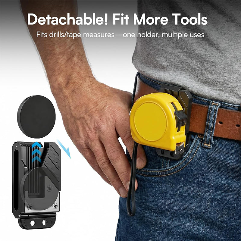 🧲 Zeitlich begrenzt: 50 % Rabatt! ✨ Magnetischer Gürtelclip für Werkzeuge 🔩 Starker Halt & Freihändiges Arbeiten