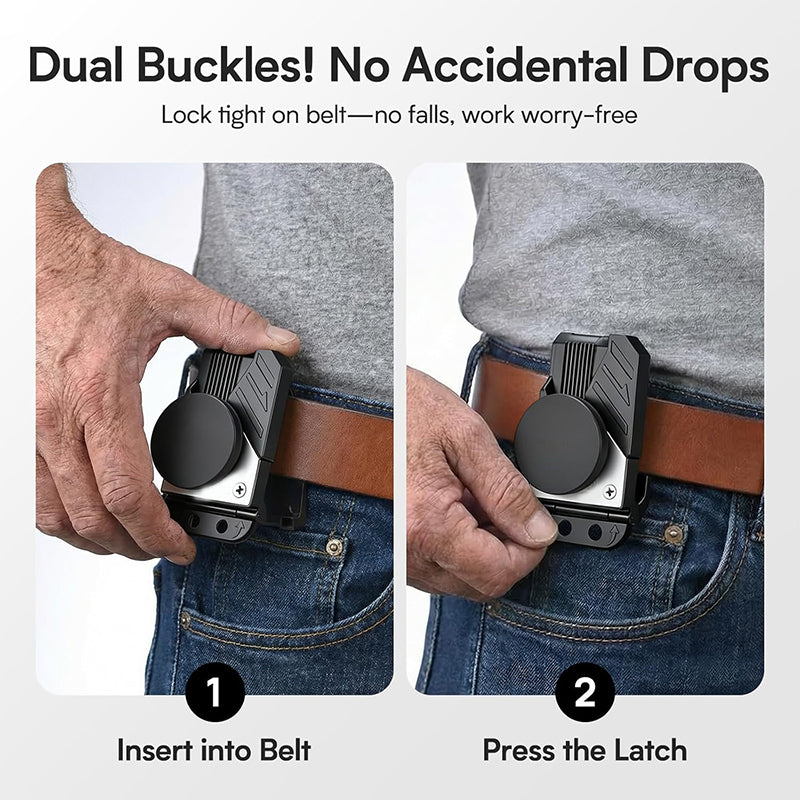 🧲 Zeitlich begrenzt: 50 % Rabatt! ✨ Magnetischer Gürtelclip für Werkzeuge 🔩 Starker Halt & Freihändiges Arbeiten