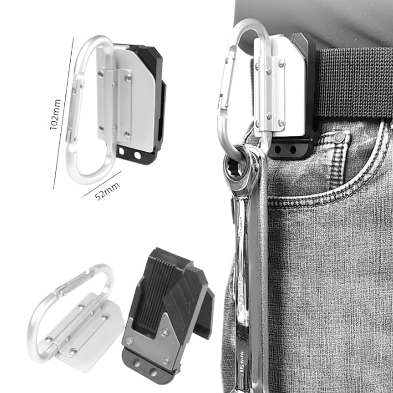 🧲 Zeitlich begrenzt: 50 % Rabatt! ✨ Magnetischer Gürtelclip für Werkzeuge 🔩 Starker Halt & Freihändiges Arbeiten