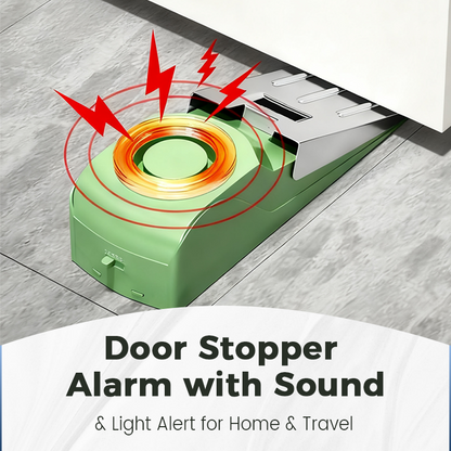 🚨 50% RABATT! 🚪 Türstopper-Alarm mit Ton- & Lichtalarm – für Zuhause & unterwegs, einfache Sicherheit