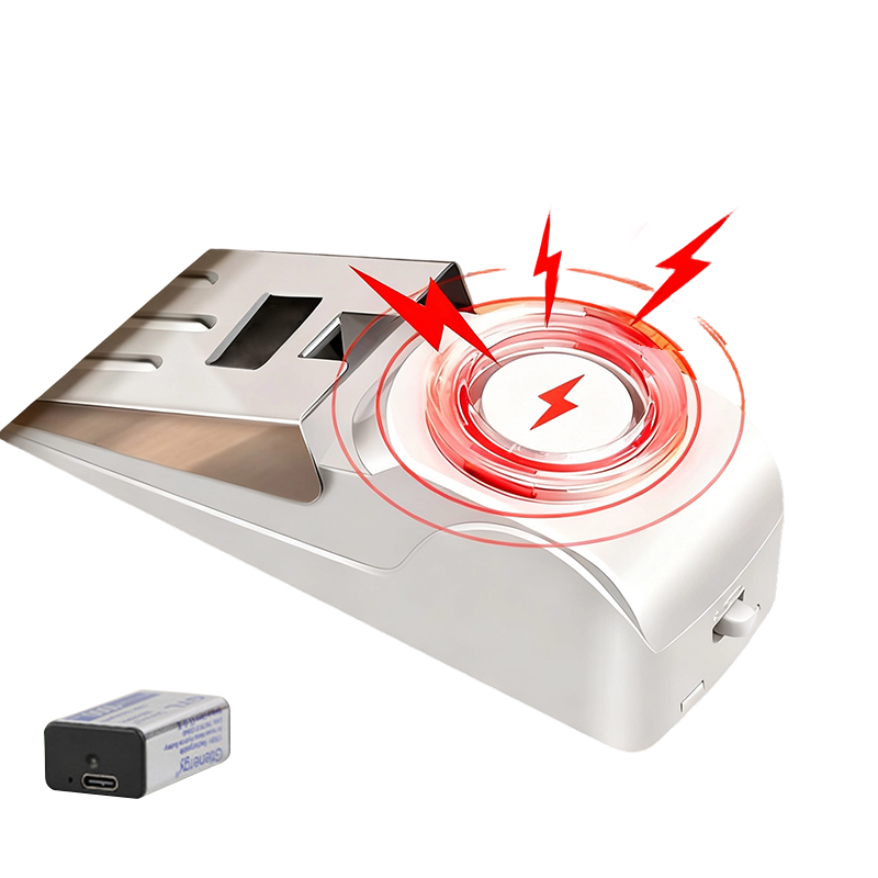 🚨 50% RABATT! 🚪 Türstopper-Alarm mit Ton- & Lichtalarm – für Zuhause & unterwegs, einfache Sicherheit