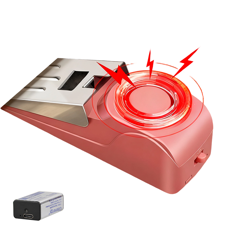 🚨 50% RABATT! 🚪 Türstopper-Alarm mit Ton- & Lichtalarm – für Zuhause & unterwegs, einfache Sicherheit