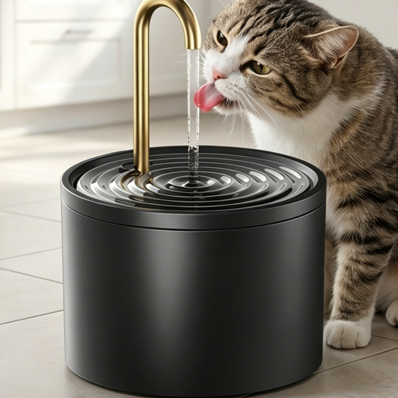 ⏰ 50 % RABATT – Nur für kurze Zeit ✨Trinkbrunnen für Katzen & Hunde 🐾 Wasserzirkulation, Leiser Betrieb & Einfache Reinigung💧