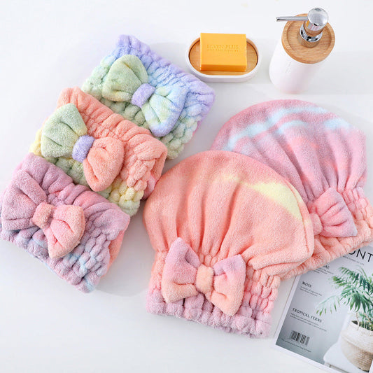 🧖‍♀️ Super Saugfähiger Haar-Turban 💧 Schnelltrocknend, Weich & Schonend für das Haar