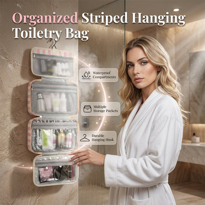 💧 Tasche mit separatem Nassfach – hält nasse Gegenstände zuverlässig getrennt, ideal für Kosmetik, Zahnbürste & Duschgel, perfekt für die Reise✈️