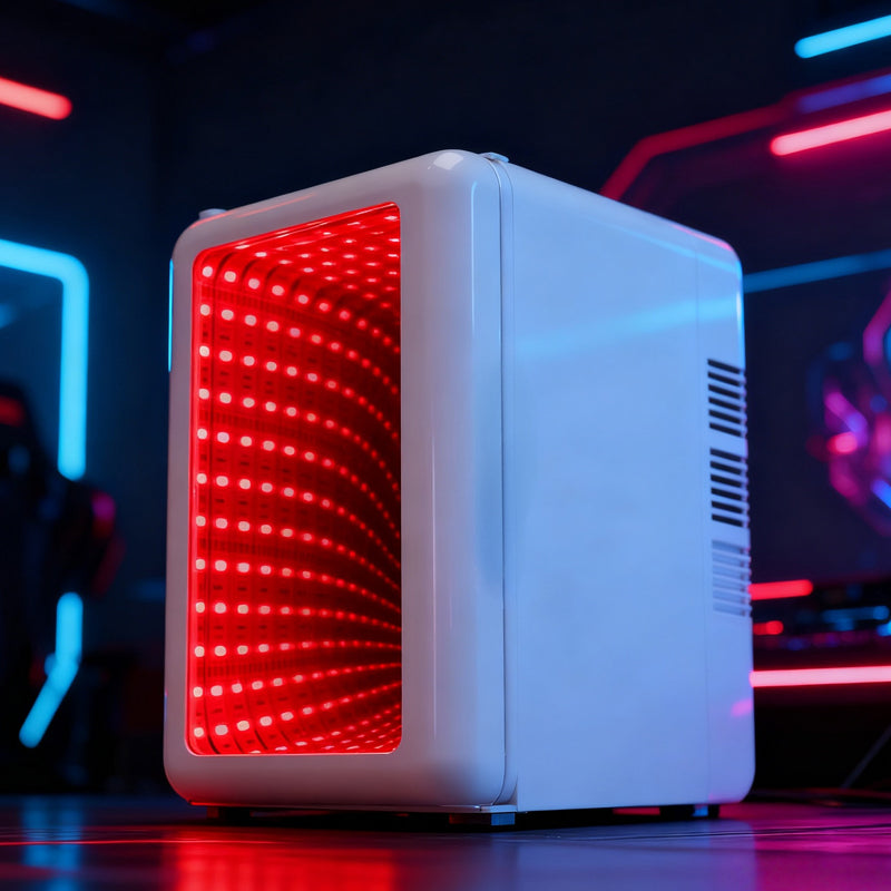 Small Refrigerator With Dimmable LED Light