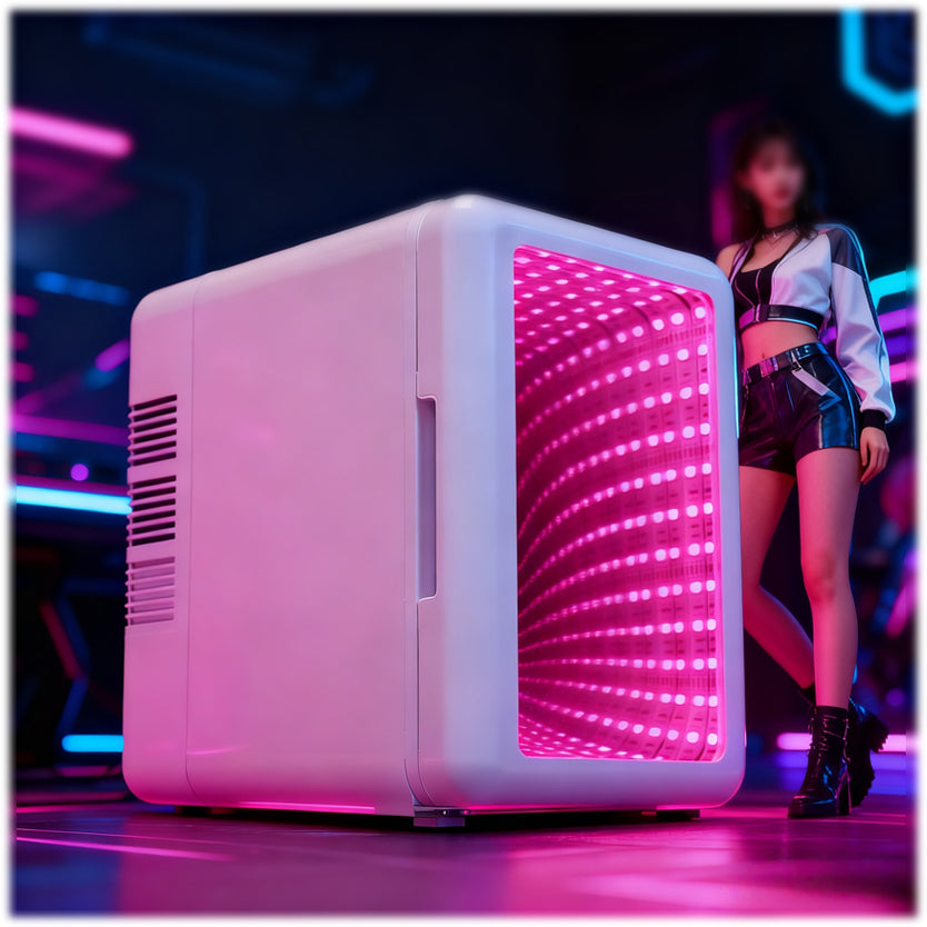 Small Refrigerator With Dimmable LED Light