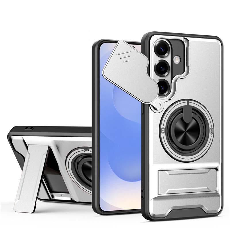 ⏰ 50 % RABATT – Nur für kurze Zeit ✨📱 Samsung Handyhülle mit Kameraschieber & drehbarem Ring – magnetisch für Autohalterung, praktisch & schützend 🔄