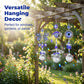 🧿 Türkischer Nazar-Kristall-Lichtfänger – Windspiel mit Regenbogeneffekt für Garten & Zuhause 🌈✨