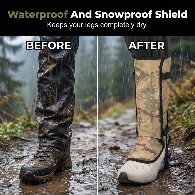 ⏰Wasserdichte Wandergamaschen für Outdoor-Abenteuer