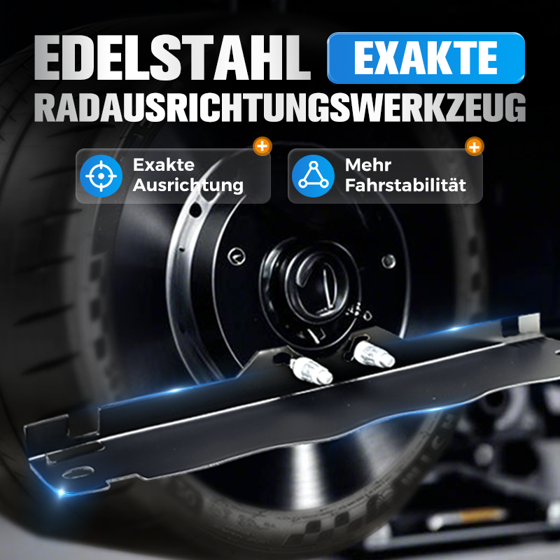 🔧 Edelstahl-Radausrichtungswerkzeug – präzise & langlebig für die Fahrrad- und Kfz-Werkstatt 🚗🚲