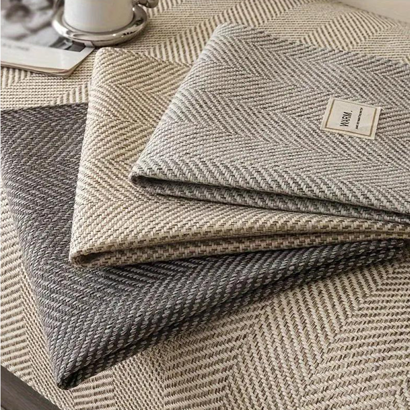 🛋️ 50% RABATT! Moderner Sofaüberwurf mit Fischgrätmuster – stilvoll & schützend für Couch & Sessel