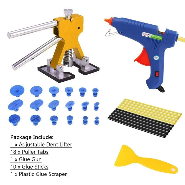⚙️ Professionelles Beulen-Ausbeul-Set – verschiedene Saugnapf-Größen & Klebeheber, für leichte bis mittlere Dellen geeignet