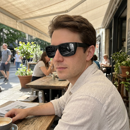 📢Mid-Season Sale: −50% nur für kurze Zeit⏰🕶️ Polarisierte Sonnenbrille für Damen & Herren – quadratisches Design, farbige Verspiegelung, ideal für Radfahren, Laufen & Outdoor ☀️